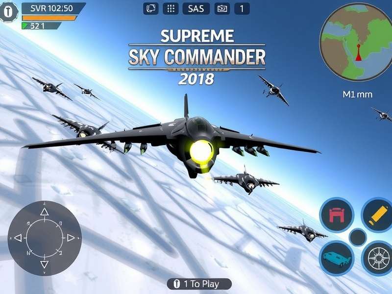 Supreme Sky Commander Gameplay