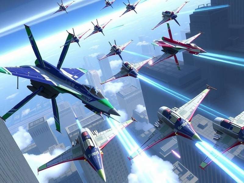 Supreme Sky Commander Multiplayer Action